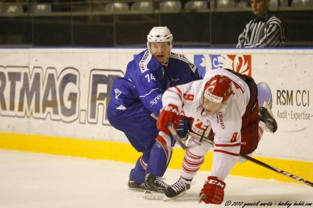 Photo hockey reportage France-Danemark : courte désillusion 
