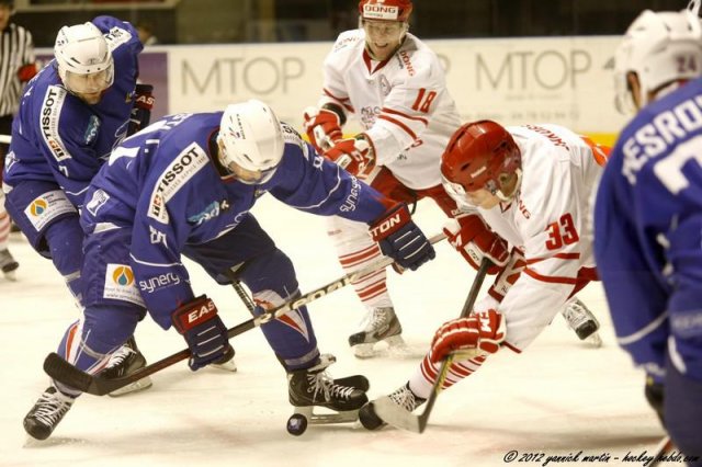 Photo hockey reportage France-Danemark : courte désillusion 