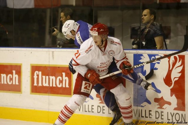 Photo hockey reportage France-Danemark : courte désillusion 