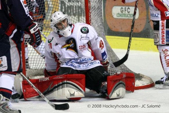 Photo hockey match Grenoble  - Morzine-Avoriaz le 15/11/2008
