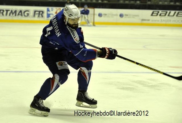Photo hockey reportage France-Danemark : courte désillusion 