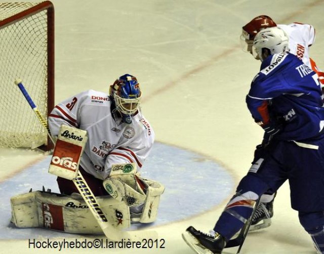 Photo hockey reportage France-Danemark : courte désillusion 