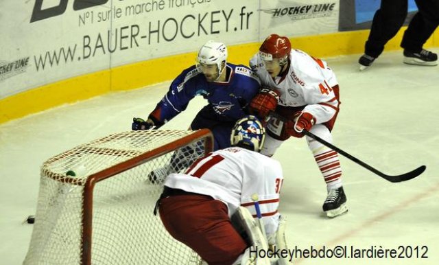 Photo hockey reportage France-Danemark : courte désillusion 
