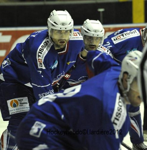 Photo hockey reportage France-Danemark : courte désillusion 