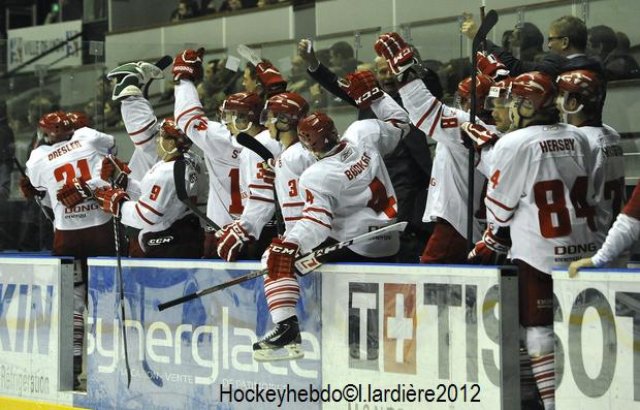 Photo hockey reportage France-Danemark : courte désillusion 
