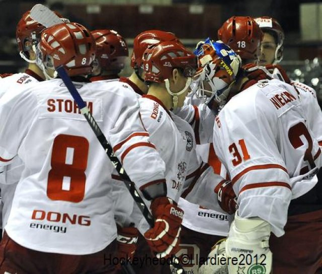 Photo hockey reportage France-Danemark : courte désillusion 