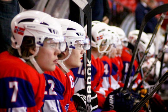 Photo hockey reportage CM U20 : La Norvège en élite