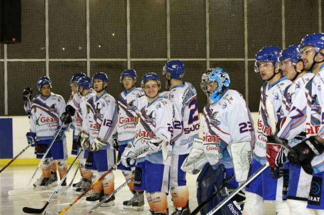 Photo hockey match Compiègne - Clermont-Ferrand le 08/12/2012
