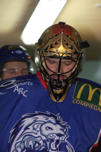 Photo hockey match Compiègne - Clermont-Ferrand le 08/12/2012
