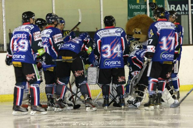 Photo hockey match Compiègne - Clermont-Ferrand le 08/12/2012