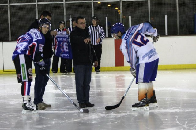 Photo hockey match Compiègne - Clermont-Ferrand le 08/12/2012