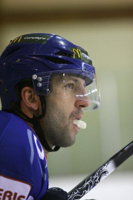 Photo hockey match Compiègne - Clermont-Ferrand le 08/12/2012