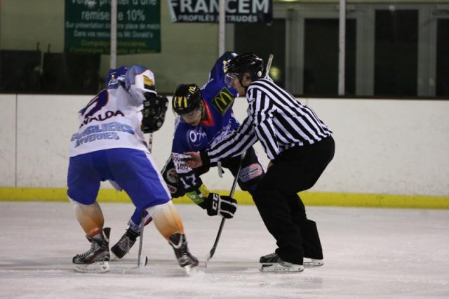 Photo hockey match Compiègne - Clermont-Ferrand le 08/12/2012