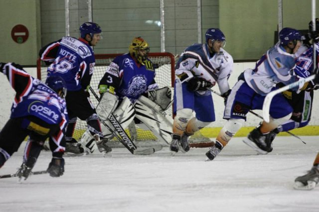 Photo hockey match Compiègne - Clermont-Ferrand le 08/12/2012