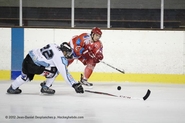Photo hockey match Valence - Tours  le 15/12/2012