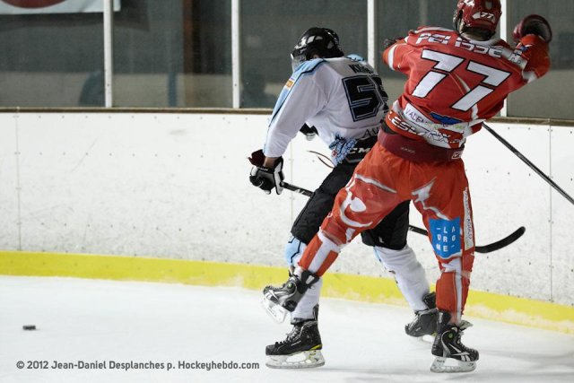 Photo hockey match Valence - Tours  le 15/12/2012