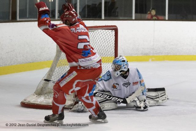 Photo hockey match Valence - Tours  le 15/12/2012