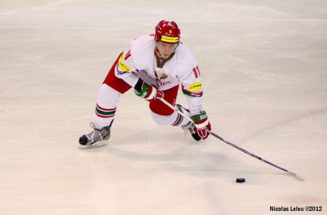 Photo hockey reportage CM U20 : Le Bélarus en argent