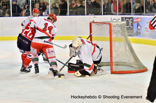 Photo hockey match Angers  - Anglet le 19/12/2012