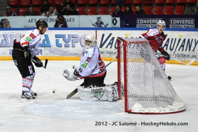 Photo hockey match Grenoble  - Amiens  le 19/12/2012