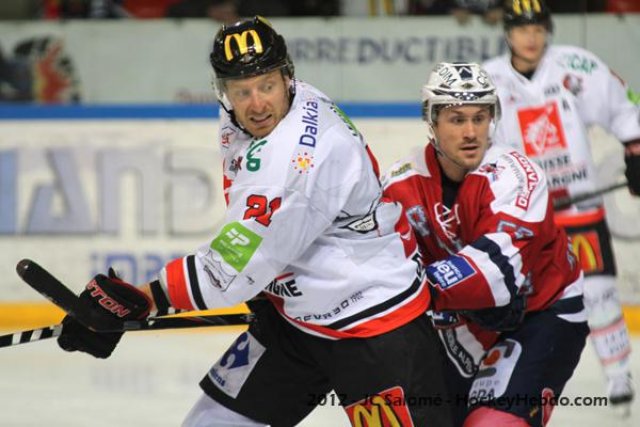 Photo hockey match Grenoble  - Amiens  le 19/12/2012
