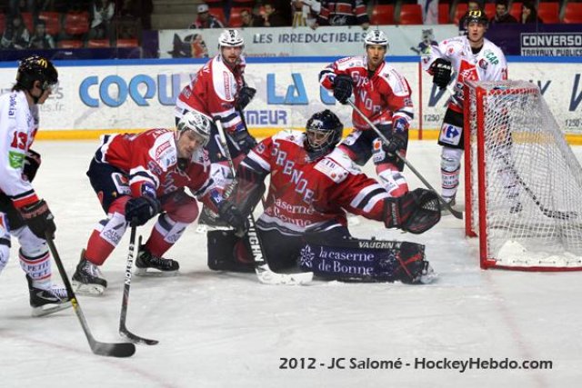 Photo hockey match Grenoble  - Amiens  le 19/12/2012