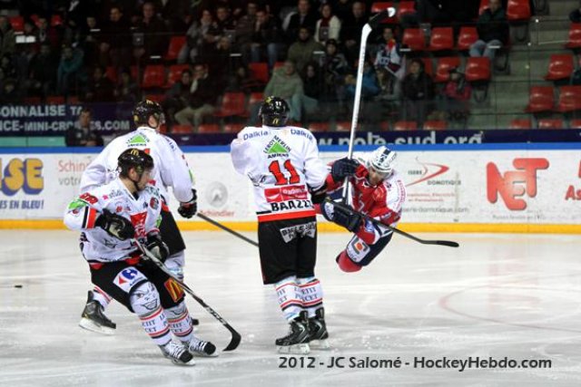 Photo hockey match Grenoble  - Amiens  le 19/12/2012