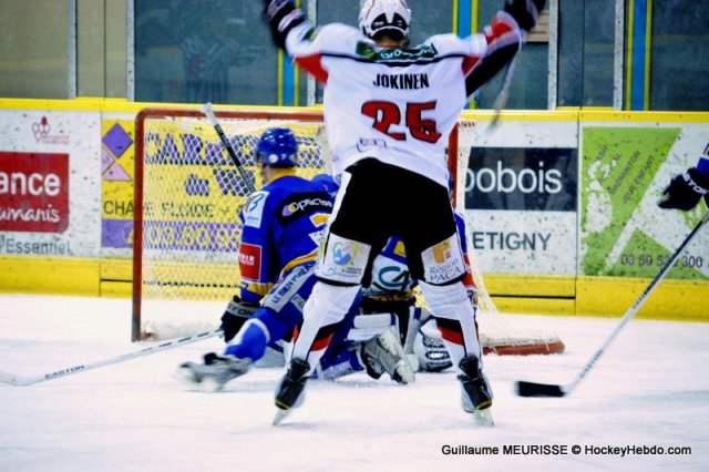 Photo hockey match Dijon  - Briançon  le 19/12/2012