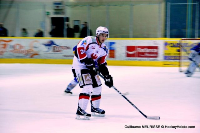 Photo hockey match Dijon  - Briançon  le 19/12/2012