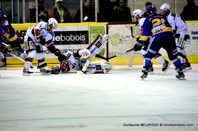 Photo hockey match Dijon  - Briançon  le 19/12/2012