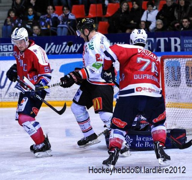 Photo hockey match Grenoble  - Amiens  le 19/12/2012