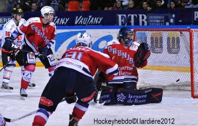 Photo hockey match Grenoble  - Amiens  le 19/12/2012