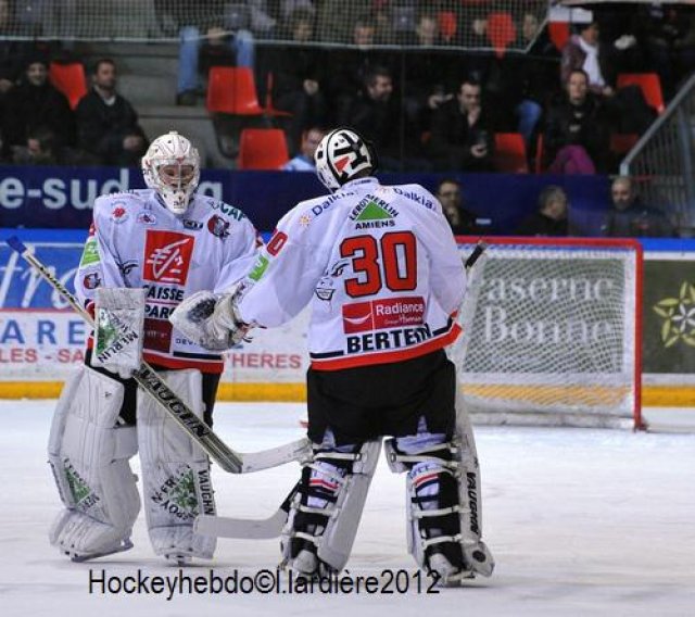 Photo hockey match Grenoble  - Amiens  le 19/12/2012