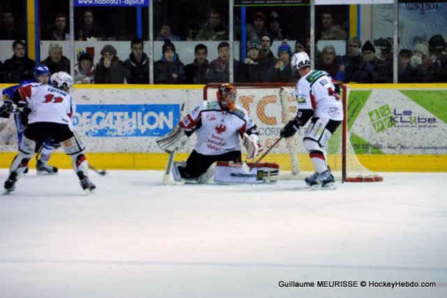 Photo hockey match Dijon  - Briançon  le 19/12/2012