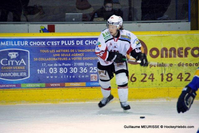 Photo hockey match Dijon  - Briançon  le 19/12/2012