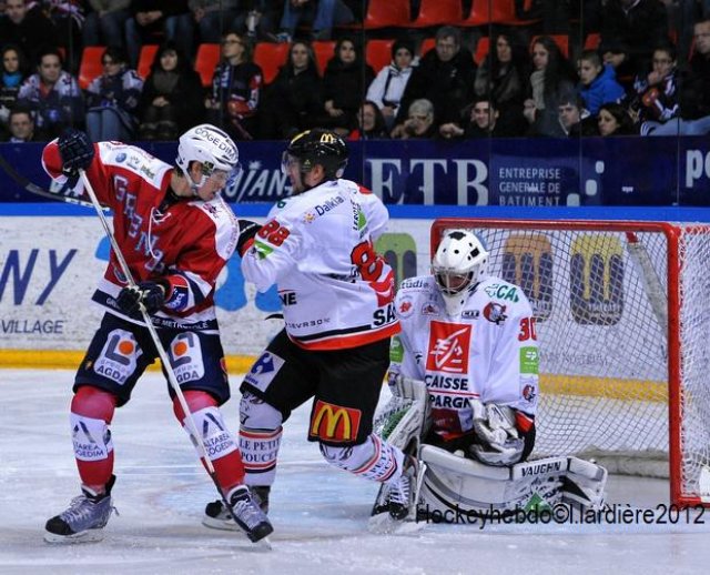 Photo hockey match Grenoble  - Amiens  le 19/12/2012