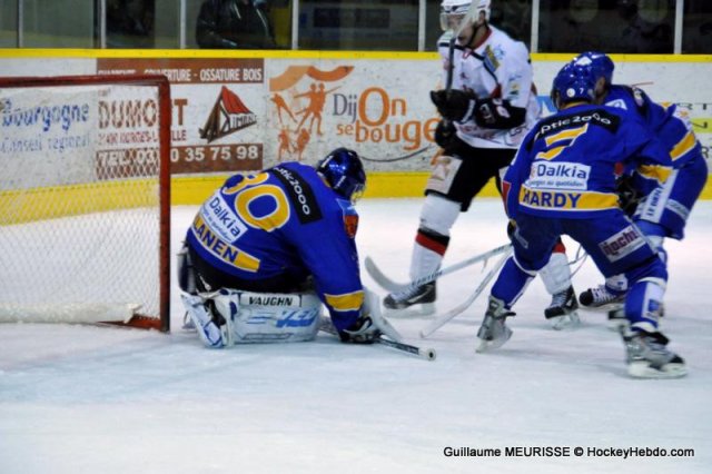 Photo hockey match Dijon  - Briançon  le 19/12/2012