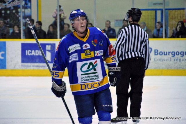 Photo hockey match Dijon  - Briançon  le 19/12/2012