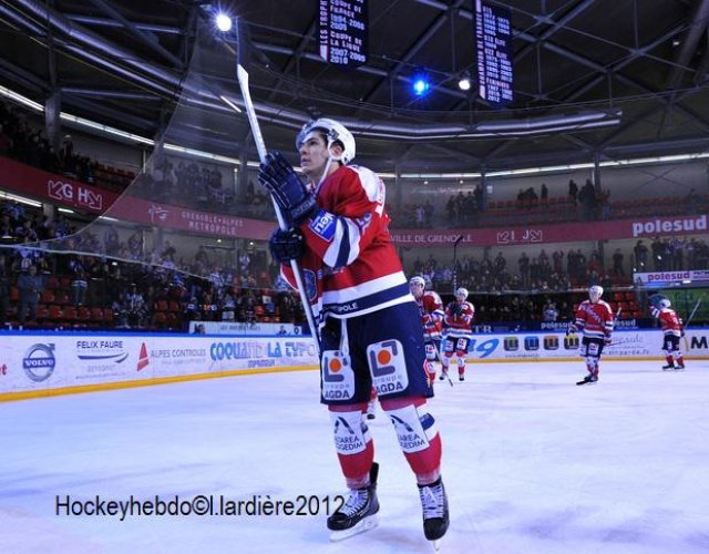 Photo hockey match Grenoble  - Amiens  le 19/12/2012