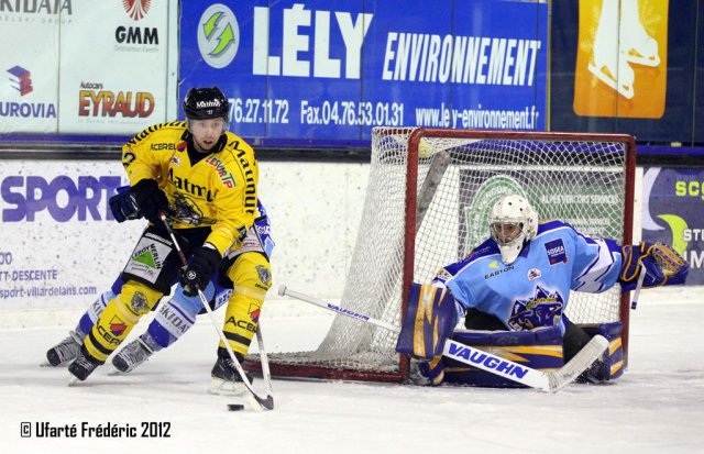 Photo hockey match Villard-de-Lans - Rouen le 19/12/2012