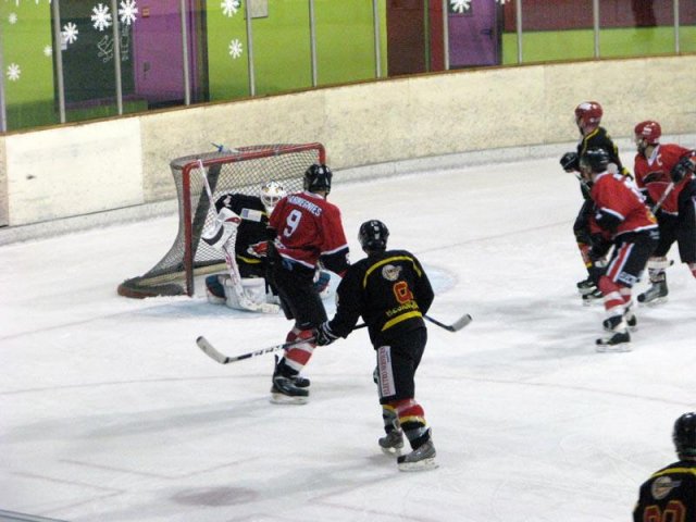 Photo hockey match Besançon - Valenciennes le 22/12/2012