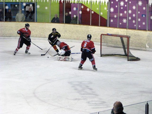 Photo hockey match Besançon - Valenciennes le 22/12/2012