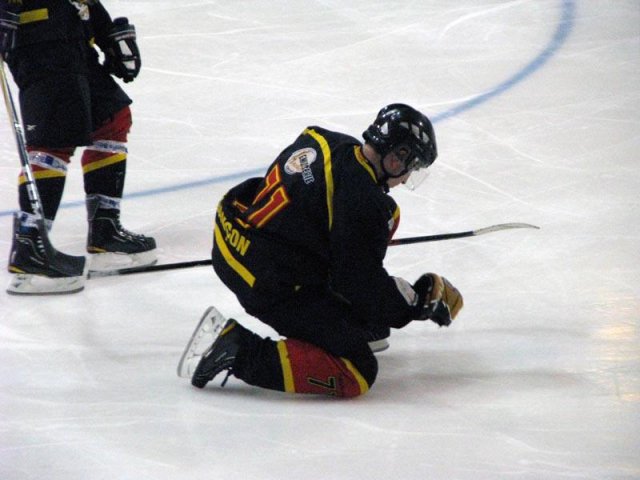 Photo hockey match Besançon - Valenciennes le 22/12/2012