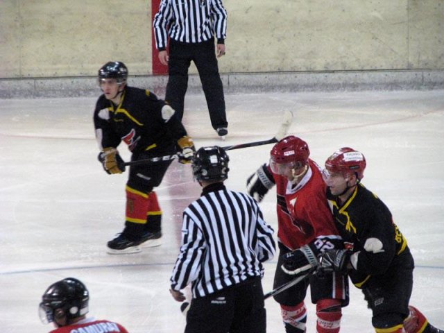 Photo hockey match Besançon - Valenciennes le 22/12/2012