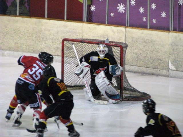 Photo hockey match Besançon - Valenciennes le 22/12/2012