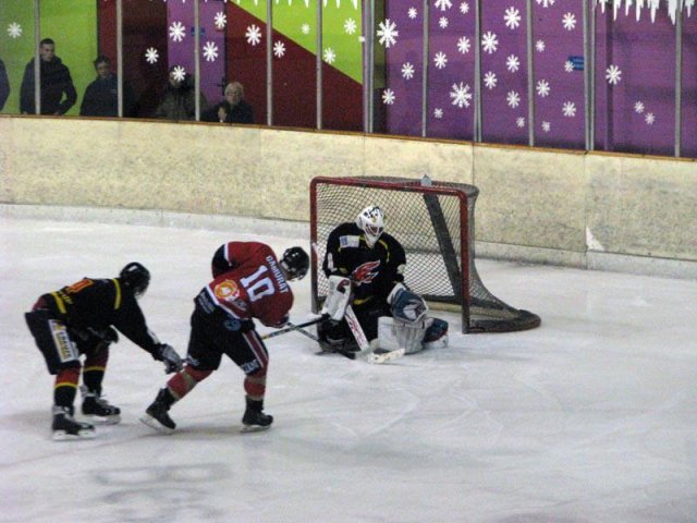 Photo hockey match Besançon - Valenciennes le 22/12/2012