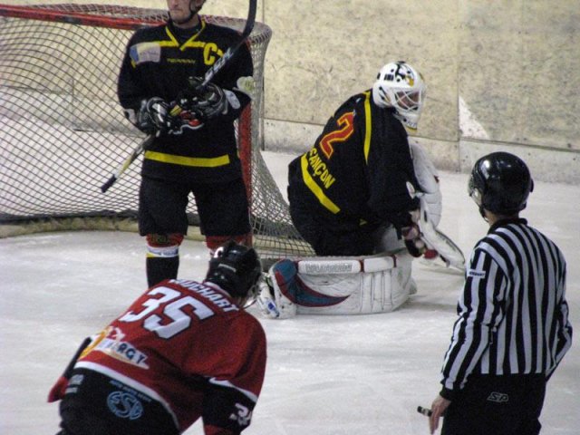 Photo hockey match Besançon - Valenciennes le 22/12/2012