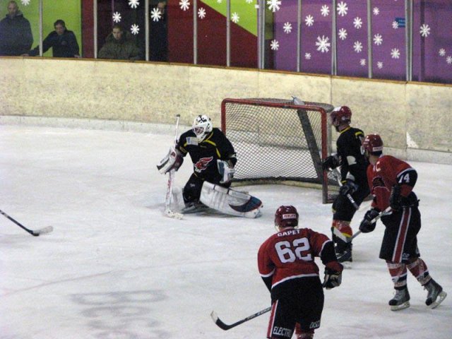 Photo hockey match Besançon - Valenciennes le 22/12/2012