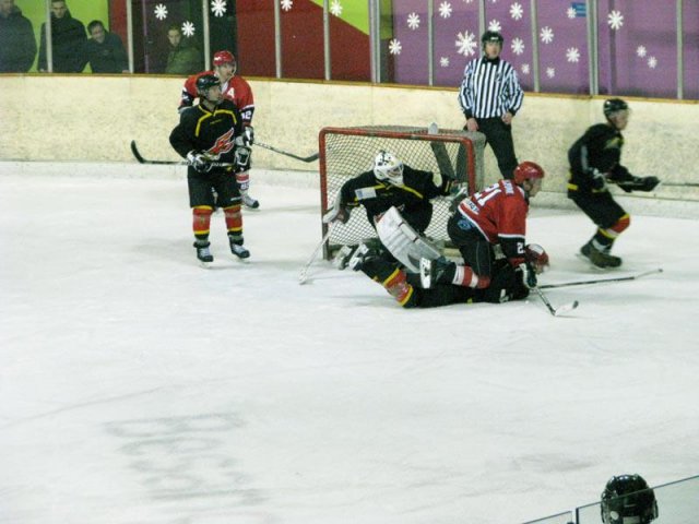 Photo hockey match Besançon - Valenciennes le 22/12/2012