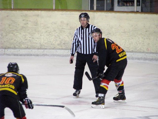 Photo hockey match Besançon - Valenciennes le 22/12/2012